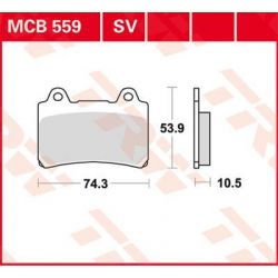 BRAKE PAD ALLROUND ORGANIC STANDARD