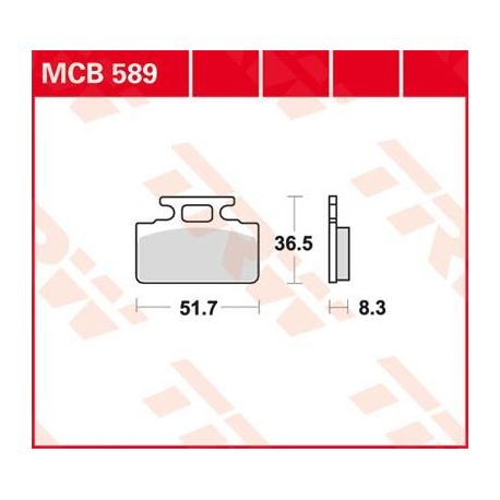 BRAKE PAD ALLROUND ORGANIC STANDARD