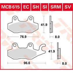 BRAKE PAD ALLROUND ORGANIC STANDARD