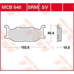 BRAKE PAD ALLROUND ORGANIC STANDARD