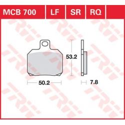 BRAKE PAD ALLROUND ORGANIC STANDARD