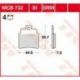 BRAKE PAD ALLROUND ORGANIC STANDARD