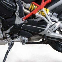 Kit protection de cadre R&G RACING - cadre/bras oscillant noir (3 pièces) Ducati Multistrada V4(S)