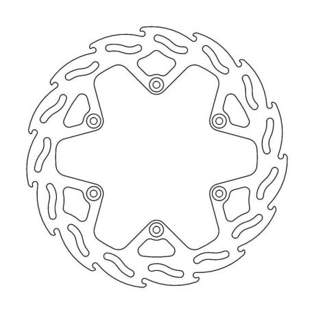 BRAKE ROTOR FLAME MX REAR