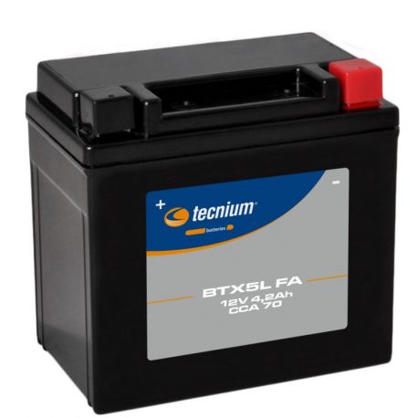 Batterie TECNIUM sans entretien activé usine - BTX5L