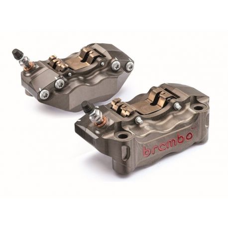 Paire étriers de frein avec plaquette BREMBO UPGRADE 100mm/P4 30/34