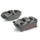 Paire d'étrier de frein avant radial BREMBO 4 pistons Ø32/36mm