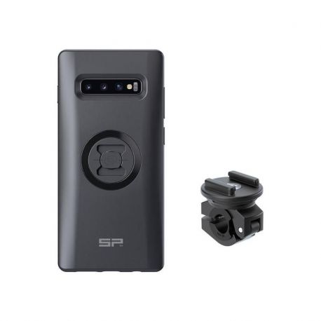 Pack Complet SP CONNECT Moto Bundle fixé sur rétroviseur - Samsung S10+