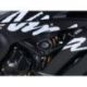 Tampons de protection R&G RACING Aero - blanc Kawasaki ZX10-R/RR