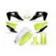 Kit plastiques UFO jaune fluo/gris - Husqvarna