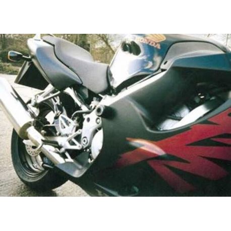 Tampons de protection R&G RACING Classic blanc - Honda CBR600 (cadre alu)