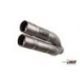 Silencieux MIVV Double Gun titane - Benelli 502C