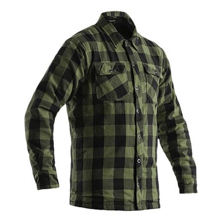 Veste RST Lumberjack Kevlar textile vert taille S