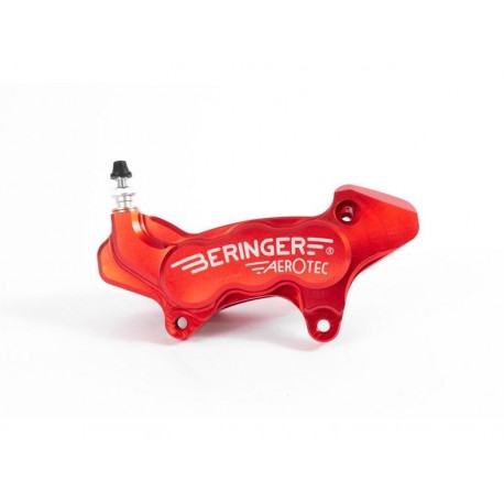 Étrier de frein droite axial BERINGER Aerotech 6 pistons - rouge