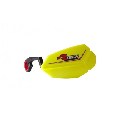 Protège-mains RACETECH R20 jaune fluo E-Bike