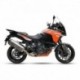 Silencieux IXIL MXT inox / alu noir - KTM 1090 Adventure