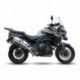 Silencieux IXIL MXT inox / alu noir - Triumph Tiger 1200