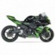 Ligne complète IXIL Super Xtrem SX1 inox / carbone - Kawasaki Z650/Ninja 650