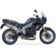 Silencieux IXIL Hexoval Xtrem inox / alu noir - Triumph Tiger 800/CX