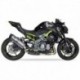 Silencieux IXIL Hexoval Xtrem inox / alu noir - Kawasaki Z900 Full