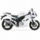 Silencieux IXIL Hexoval Xtrem inox / alu noir - Suzuki SV 650/S