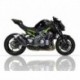 Silencieux IXIL Dual Hyperlow L3XB inox noir / alu - Kawasaki Z900 Full