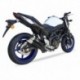 Silencieux IXIL Dual Hyperlow L3XB inox noir / alu - Suzuki SV650S