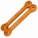 Kit de rabaissement de selle KOUBALINK (28.6 mm) orange - Suzuki DL650 / 1000