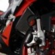 Protection de radiateur R&G RACING - rouge Aprilia Tuono 660