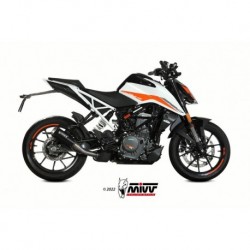 Silencieux MIVV MK3 Slip-On acier inoxydable noir - KTM 125 / 390 Duke