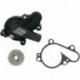 WATER PUMP COVER & IMPELLER KIT SUPERCOOLER ALUMINUM BLACK