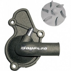 WATER PUMP COVER & IMPELLER KIT SUPERCOOLER ALUMINUM MAGNESIUM