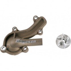 WATER PUMP COVER & IMPELLER KIT SUPERCOOLER ALUMINUM MAGNESIUM