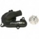 WATER PUMP COVER & IMPELLER KIT SUPERCOOLER ALUMINUM BLACK