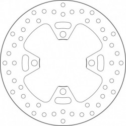 Disque de frein BREMBO Série Oro fixe - 68B407H6