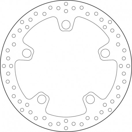 Disque de frein BREMBO Série Oro fixe - 68B407N0