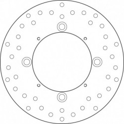 Disque de frein BREMBO Série Oro fixe - 68B407M0