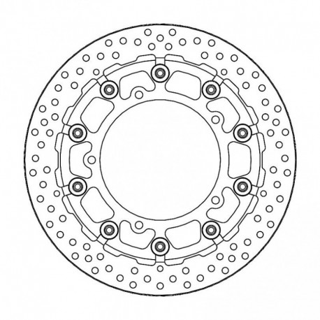 BRAKE ROTOR HALO T-FLOATER FRONT