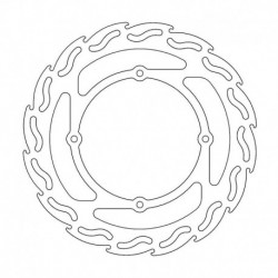 BRAKE ROTOR FLAME MX FRT