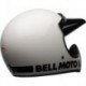 Casque BELL Moto-3 Classic - Blanc brillant